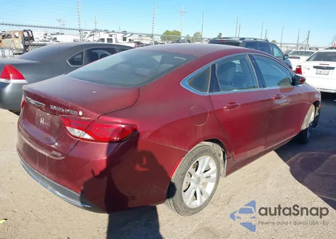 2015 Chrysler 200 Limited z USA, uszkodzony, nr VIN 1C3CCCAB6FN589870
